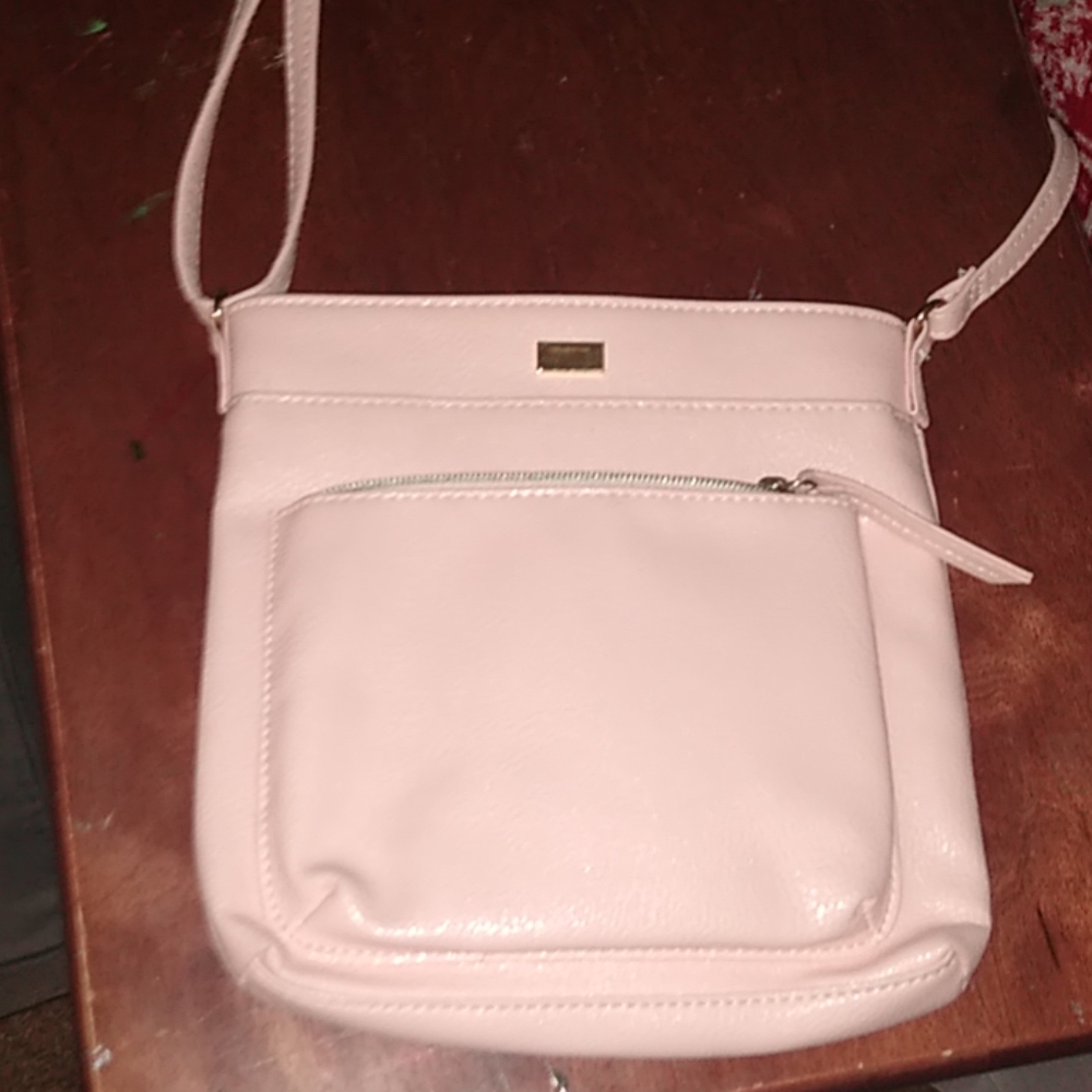 Pink shoulder bag